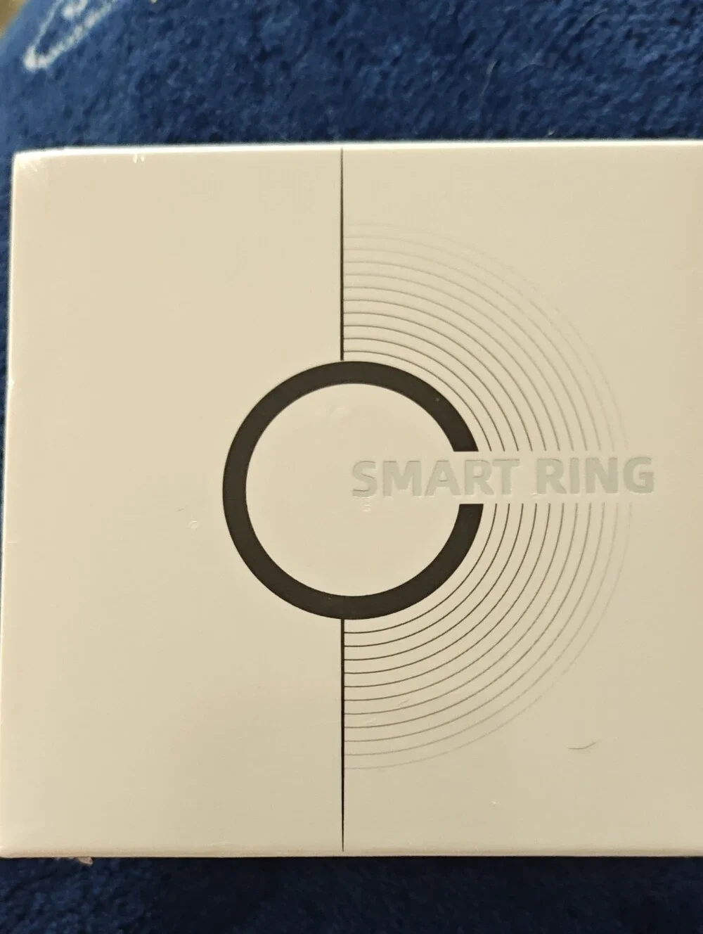 Smart Ring Wireless Wearable NWT- White Size 10